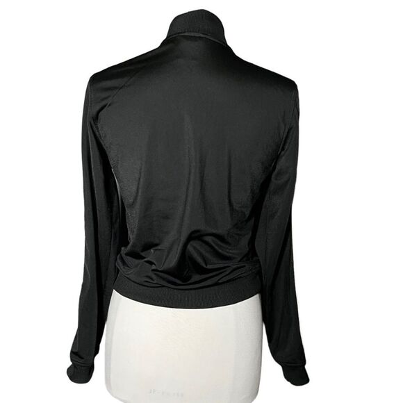 ADIDAS Ladies Classic 3 Stripe Zip Front Activewear Athleisure Track Jacket - Picture 4 of 6